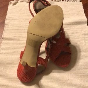Moda Spana Shoes - Moda Pink heeled sandals. Size 7 Moda Spana Shoes - Moda Pink heeled sandals. Size 7